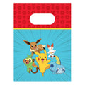 Globos - Globos Papieren uitdeelzakjes pokemon - 4 stuks