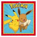 Globos - Globos Papieren servetten 33x33cm pokemon - 20 stuks