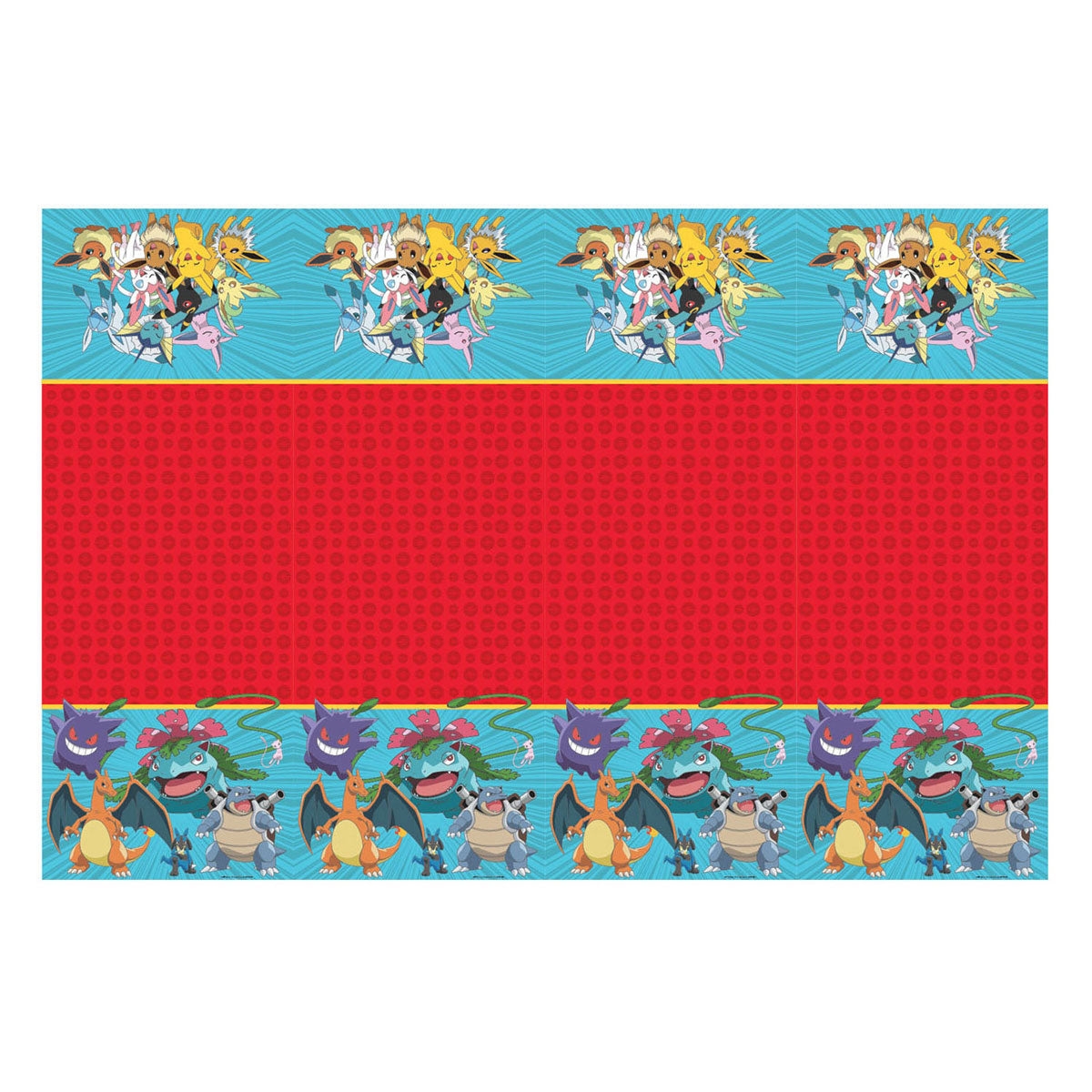 Globos - Globos Papieren tafelkleed 120x180cm pokemon