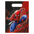 Globos - Globos Papieren uitdeelzakjes spiderman world of web - 4 stuks