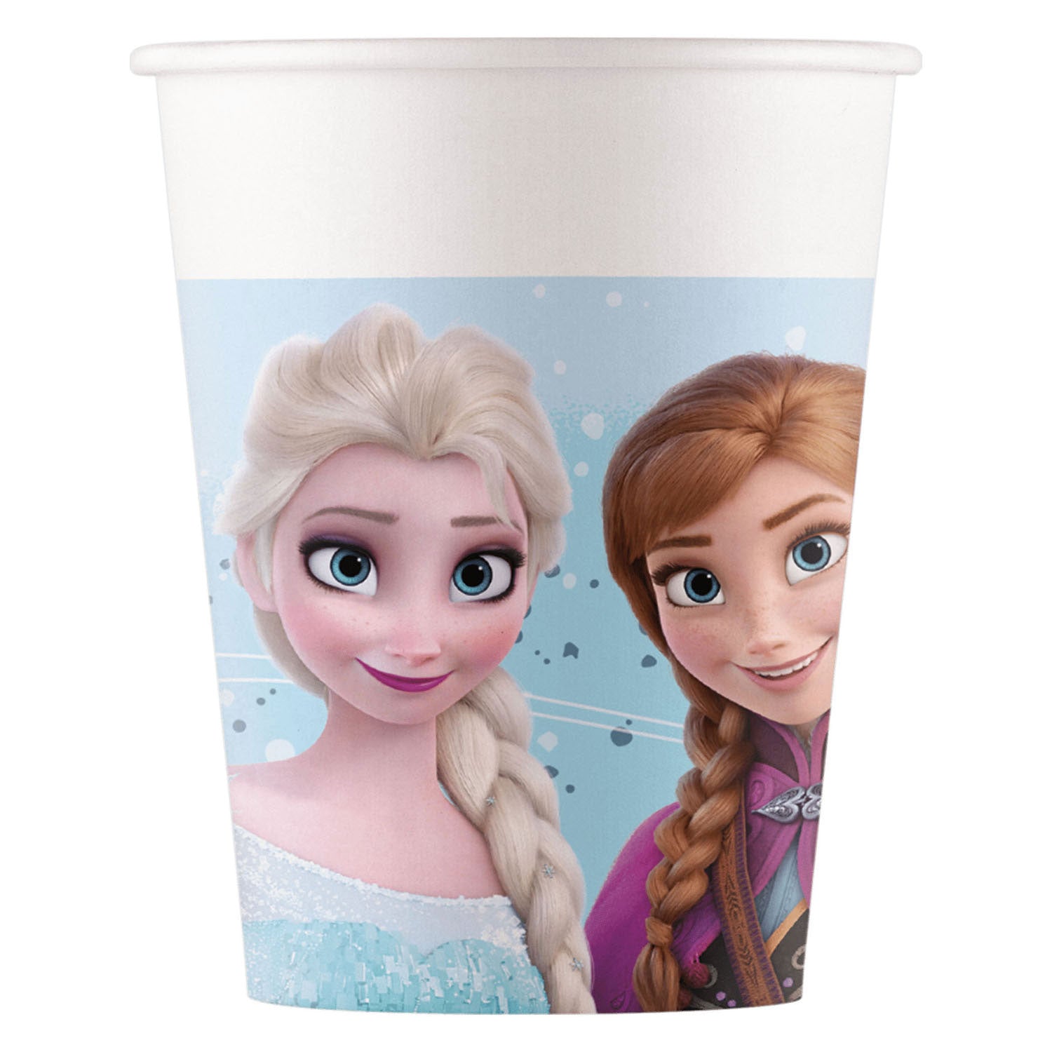 Globos - Globos Papieren bekers 200ml frozen idyllic wonder - 8st.