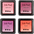 Creativ Company - Creativ Company Https://www.cchobby.nl/stempelinkt-h-2-cm-afm-3-5x3-5-cm-peach-roze-lichtroze-donkerroze-4-stuk-1-doos