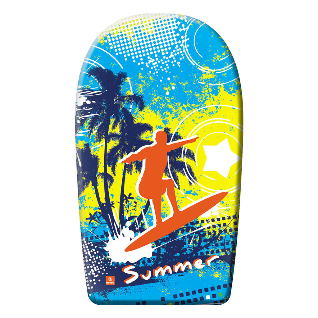 Mondo bodyboard strand 84cm - kleurrijk surfboard voor kinderen.