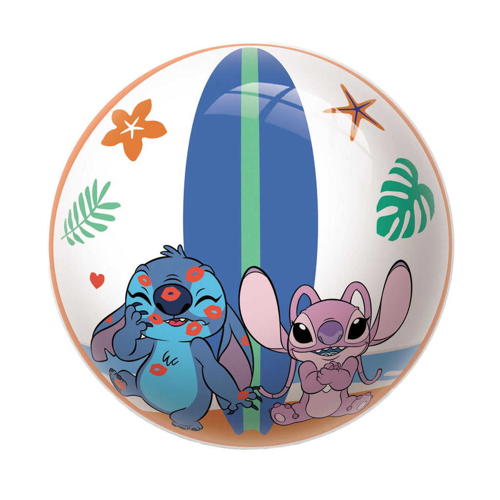 Van Der Meulen - Van Der Meulen disney stitch speelbal 23cm multicolor kunststof.