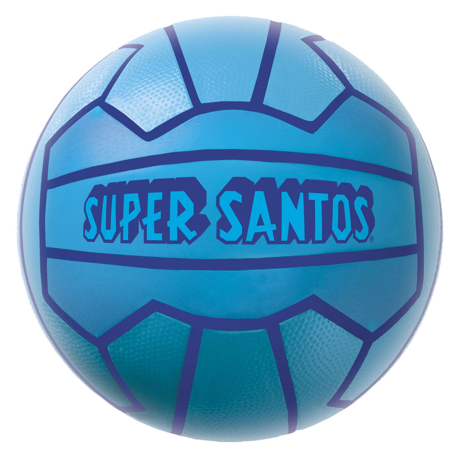Mondo voetbal super santos blauw - 23 cm