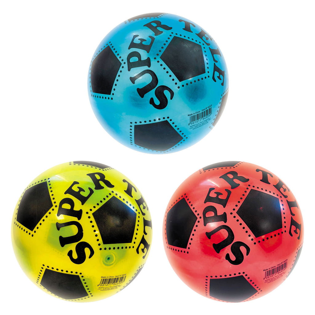 Mondo - Mondo transparante gekleurde voetbal - 22cm