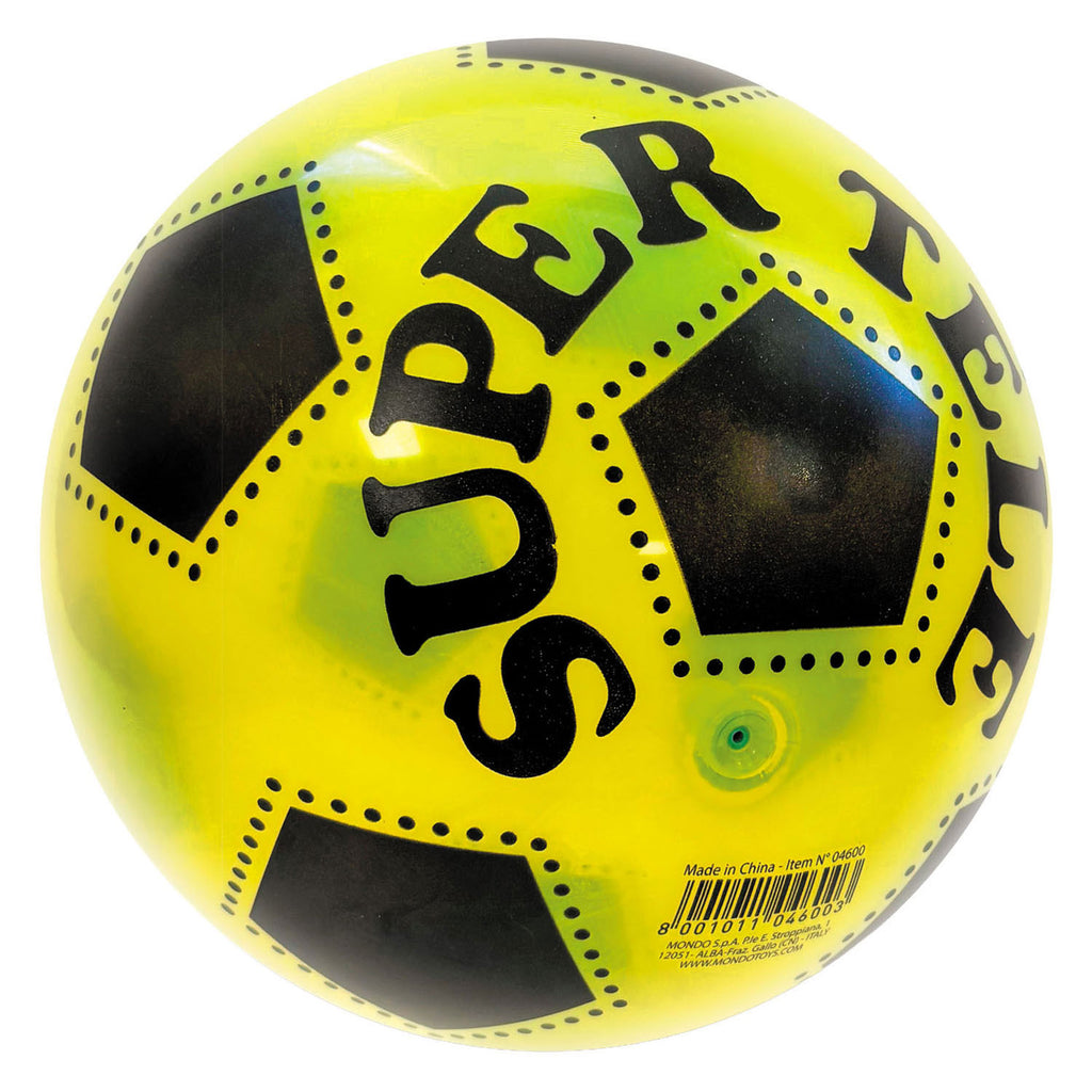 Mondo - Mondo transparante gekleurde voetbal - 22cm