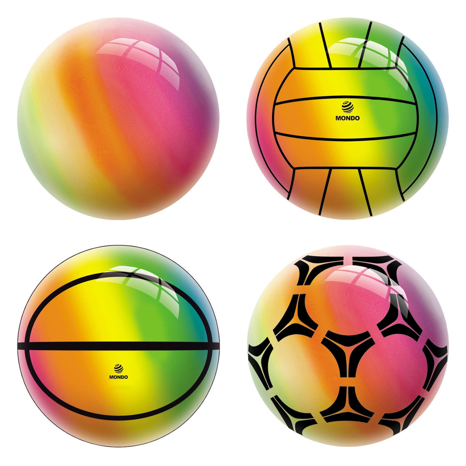 Mondo - Mondo decorbal regenboog - 14cm