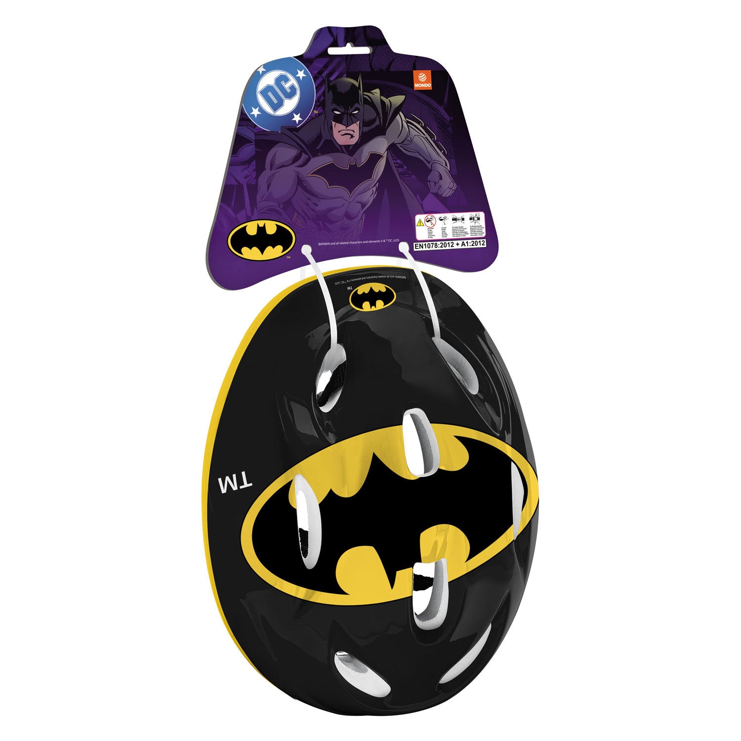 Mondo - Mondo batman kinderhelm - 52-56 cm