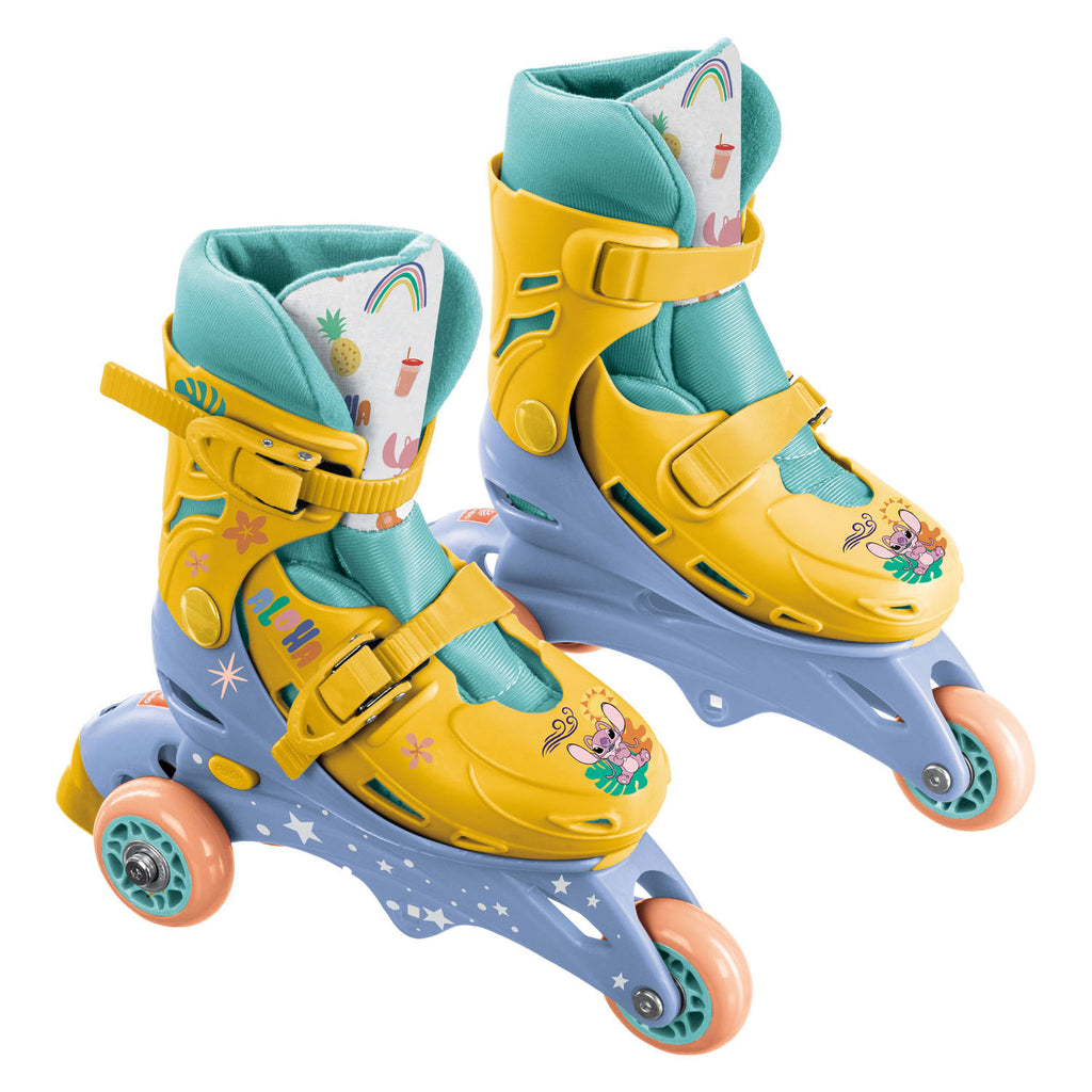 Mondo - Mondo rolschaatsen 3 wielen stitch - maat 29-32cm