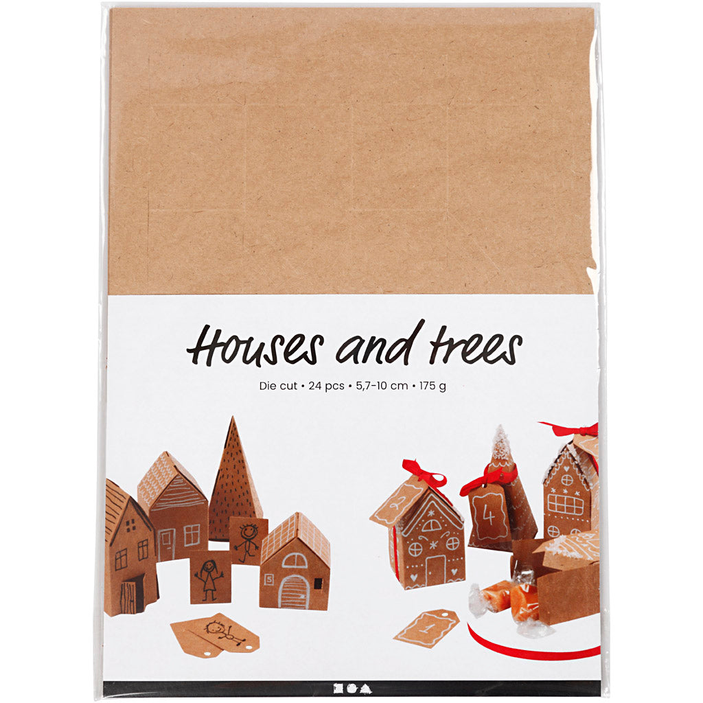 Creativ Company - Creativ Company Https://www.cchobby.nl/huizen-en-bomen-h-5-7-10-cm-cm-1-set