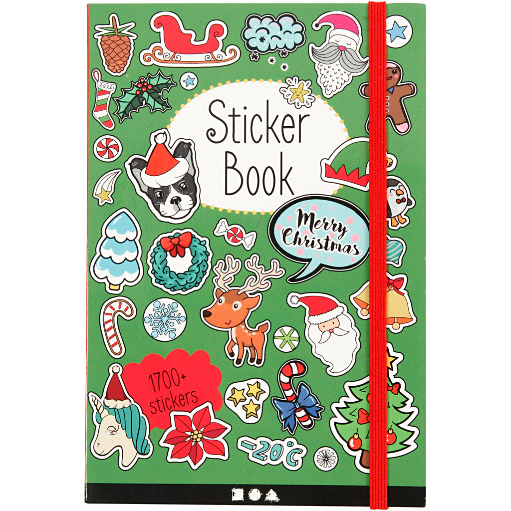 Creativ Company - Creativ Company Https://www.cchobby.nl/stickerboek-kerstmotieven-afm-11-5x17-cm-ca-1700-stuk-76-vel-1-stuk
