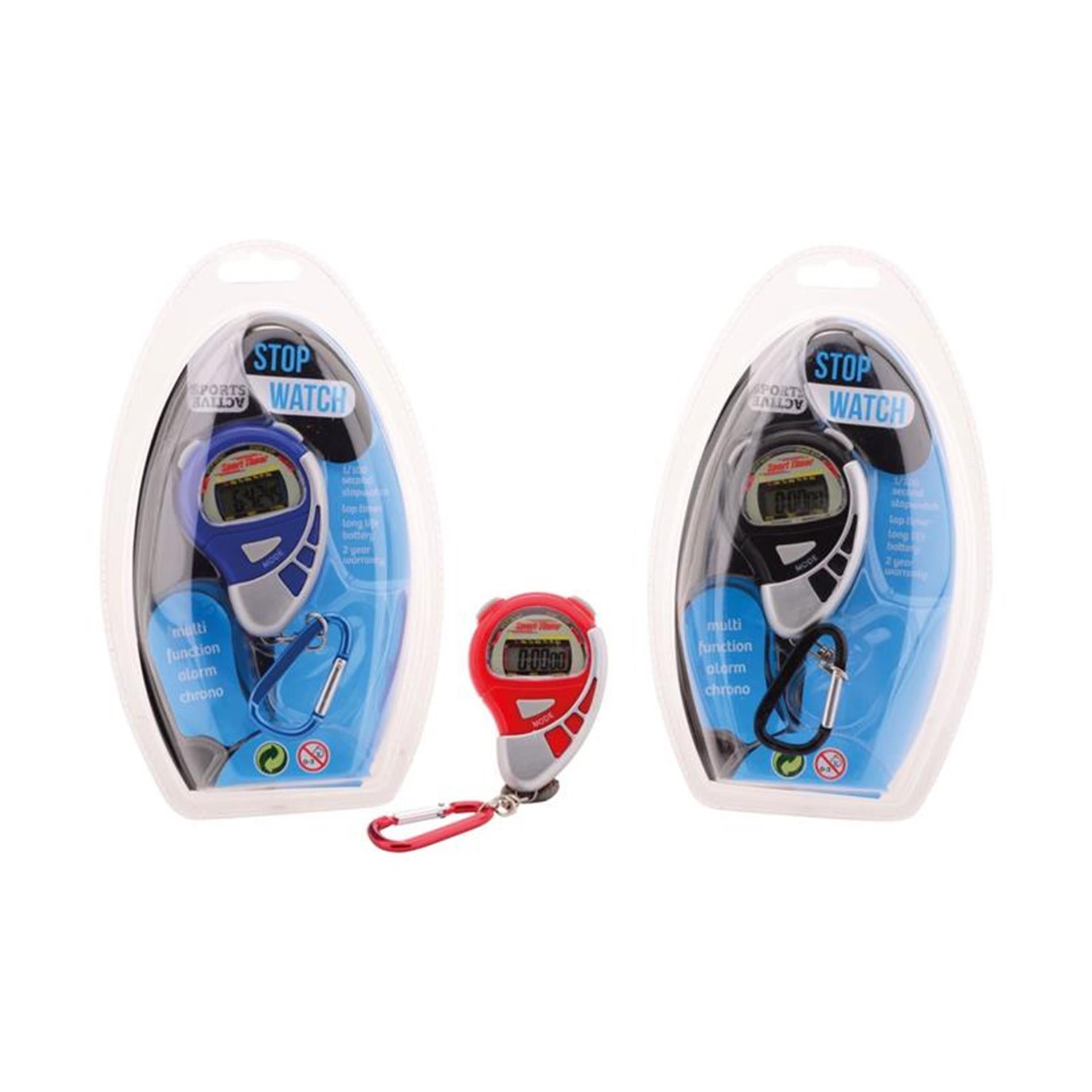 Johntoy - Johntoy stopwatch aan karabijnhaak