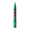 Uni posca verfmarker 1mc donkergroen - conische punt - 1 mm