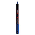 Uni posca marker pc-1mr donkerblauw - extra fine 0,7mm