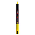 Uni posca marker pc-1mr geel - extra fine 0,7mm