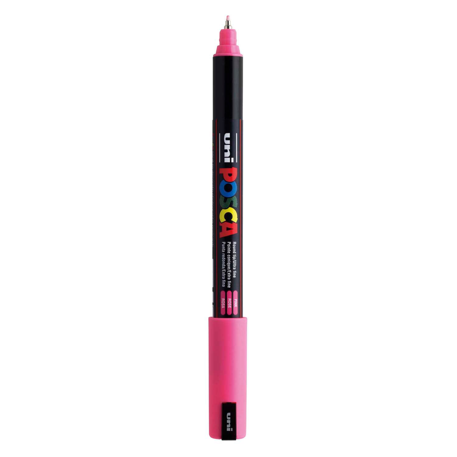 Uni Posca - Uni Posca marker pc-1mr roze - extra fine 07mm