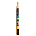 Uni posca pc3m acrylmarker abrikoos - ronde punt tot 1,3 mm