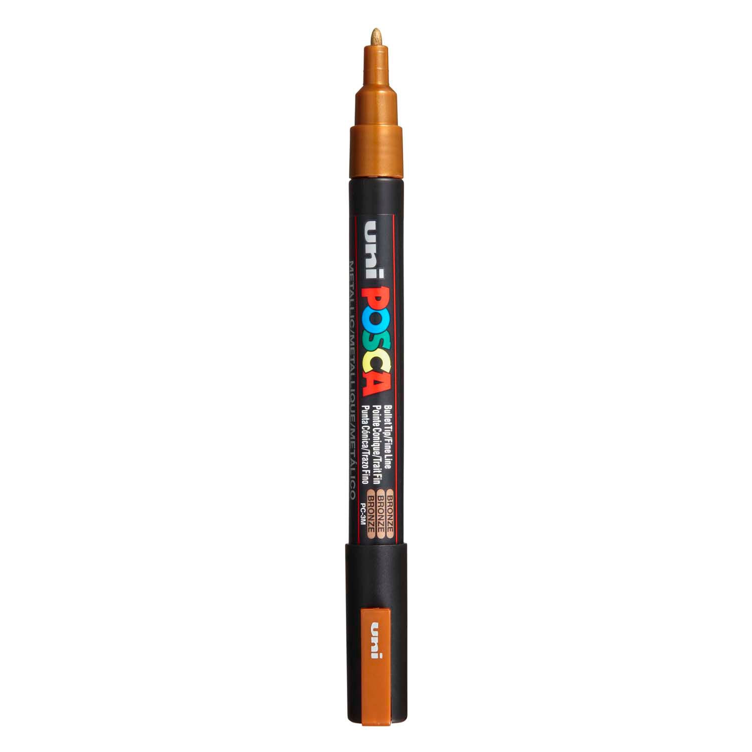 Uni Posca - Uni Posca pc3m acrylmarker brons - ronde punt tot 13 mm