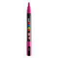 Uni posca pc3m acrylmarker fuchsia - ronde punt tot 1,3 mm