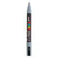 Posca - Posca Uni pc3m acrylmarker grijs - ronde punt tot 13 mm