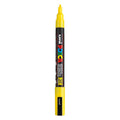 Uni posca pc3m acrylmarker geel - ronde punt tot 1,3 mm