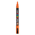 Uni posca pc3m acrylmarker donkeroranje - ronde punt tot 1,3 mm