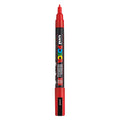 Uni posca pc3m verfmarker rood - ronde punt tot 1,3 mm