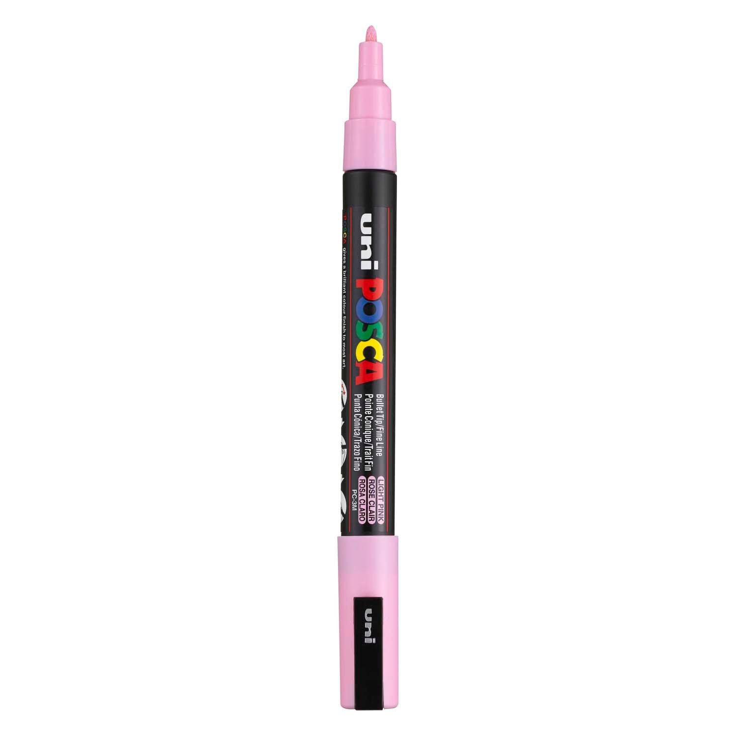 Uni Posca - Uni Posca pc3m verfmarker lichtroze - ronde punt tot 13 mm