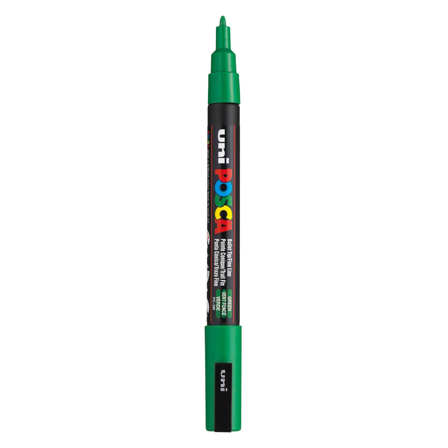 Posca uni uni verfmarker 3m donkergroen