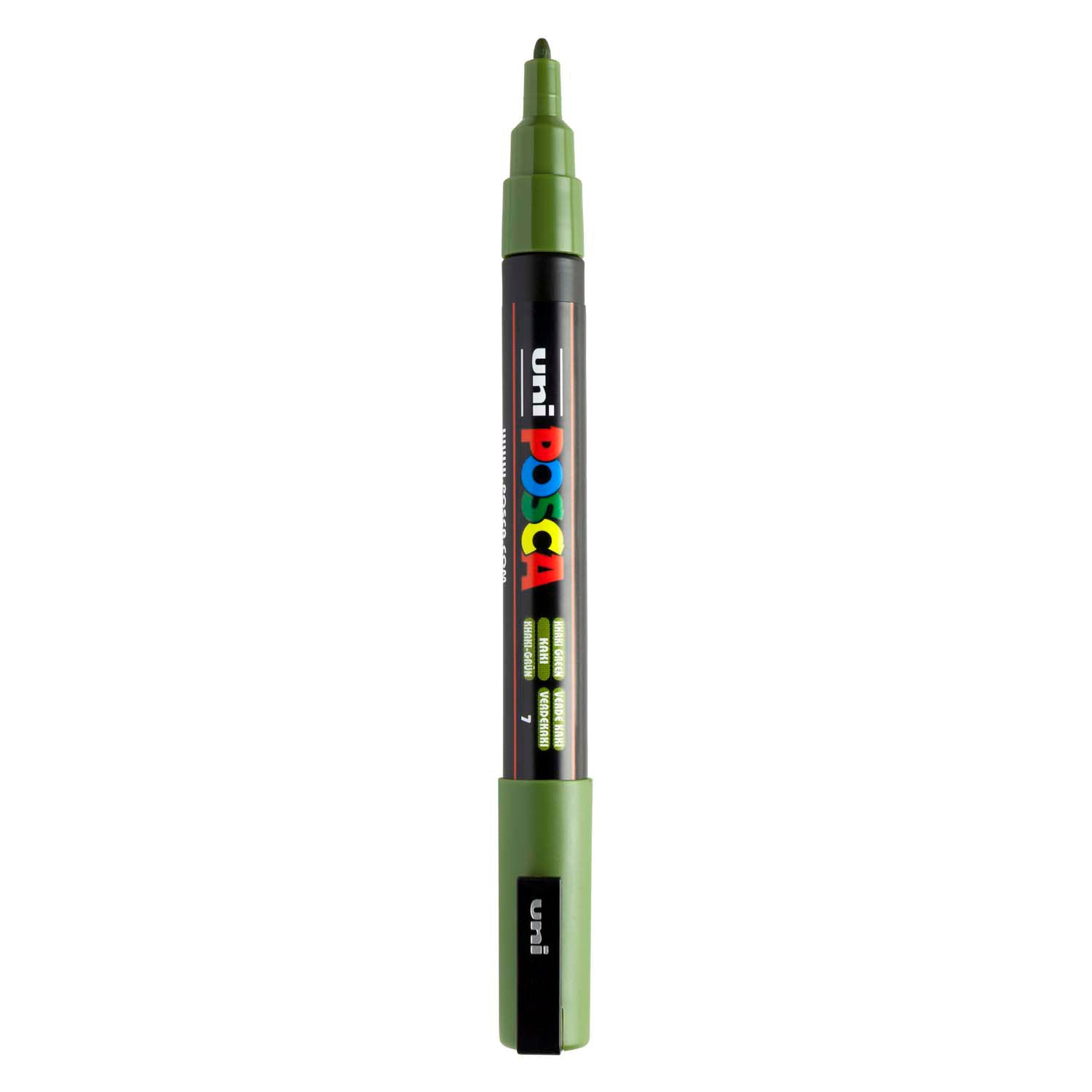 Uni Posca - Uni Posca pc3m verfmarker kaki - ronde punt tot 13 mm