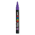 Uni posca posca uni pc3m verfmarker paars - ronde punt tot 1,3 mm