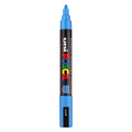 Uni posca verfmarker pc5m hemelsblauw - conische punt 2,5 mm
