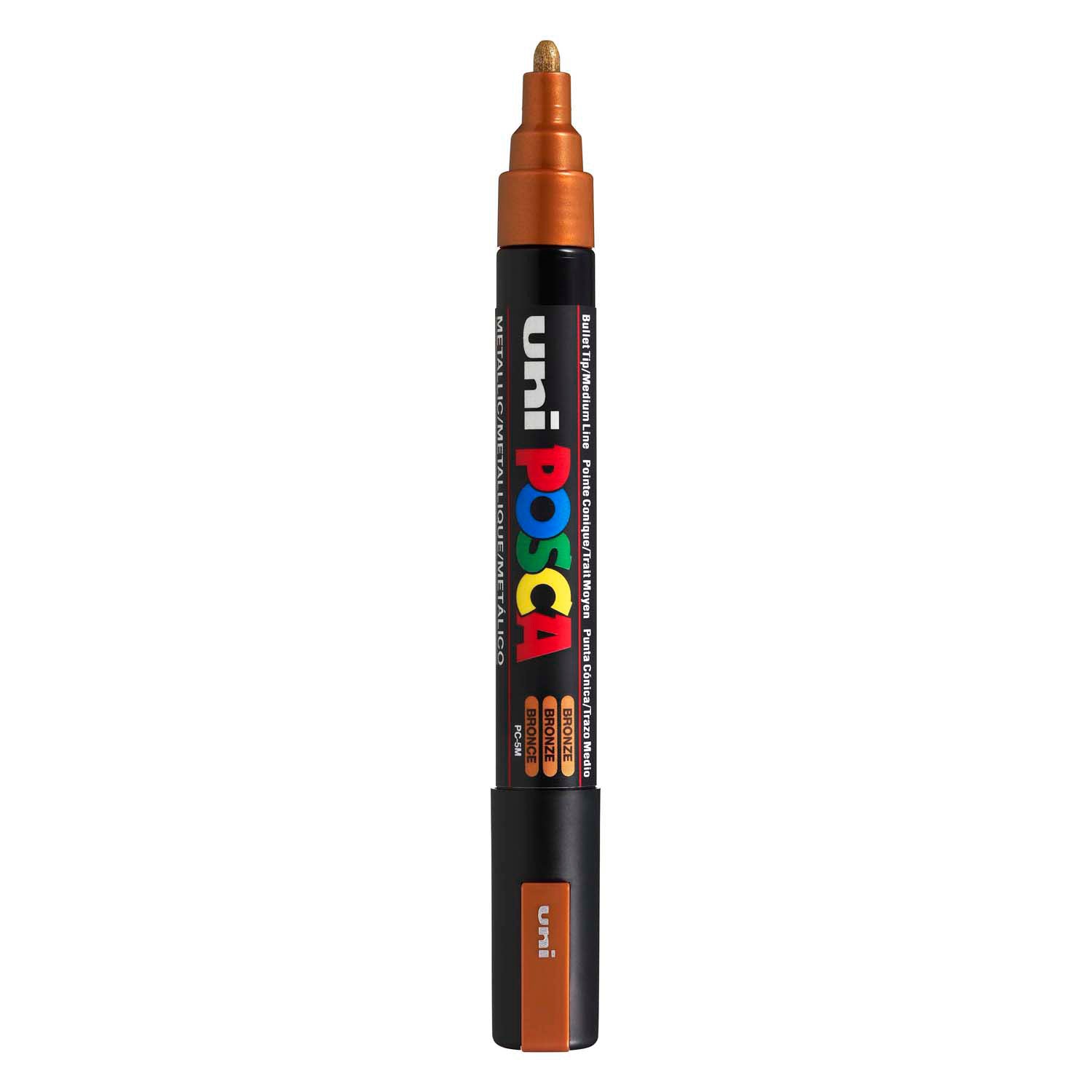 Uni posca verfmarker pc5m brons - conische punt 2,5 mm
