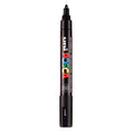 Uni posca verfmarker pc5m zwart - conische punt 2,5 mm