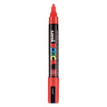 Uni posca verfmarker pc5m rood - conische punt 2,5 mm