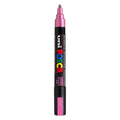 Uni posca verfmarker pc5m metallic roze - conische punt 2,5 mm