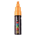 Uni posca verfmarker 8k oranje - beitelpunt 8mm