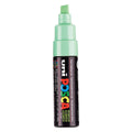 Uni posca verfmarker 8k lichtgroen - beitelpunt 8mm