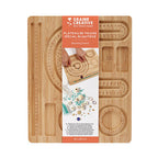 Graine creative graine houten sieradenbord 35 x 28,5 cm