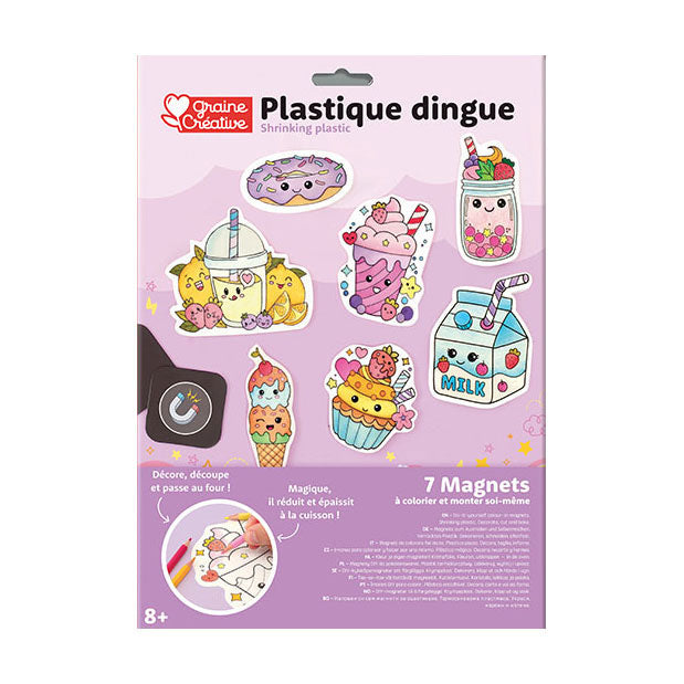 Graine Creative - Graine Creative Graine krimpfolie set kawaii magneten