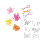 Graine creative graine krimpfolie set armbanden vlinders en bloemen
