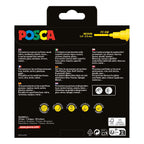 Uni posca pc5m markers set manga hero - 8st.