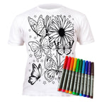 Splat planet t-shirt kleuren set vlinders 5 - 6 jaar