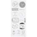 Creativ Company - Creativ Company Https://www.cchobby.nl/stickers-thank-you-vel-10x24-cm-ca-13-stuk-zilver-1-vel