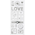 Creativ Company - Creativ Company Https://www.cchobby.nl/stickers-love-vel-10x24-cm-ca-14-stuk-zilver-1-vel