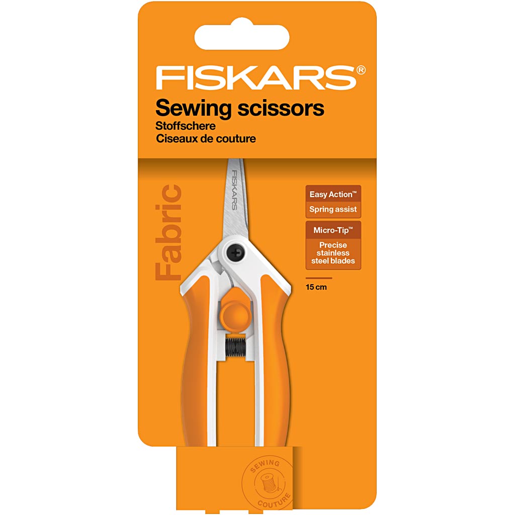 Creativ Company - Creativ Company Https://www.cchobby.nl/fiskars-soft-touch-schaar-l-15-cm-micro-spids-1-stuk