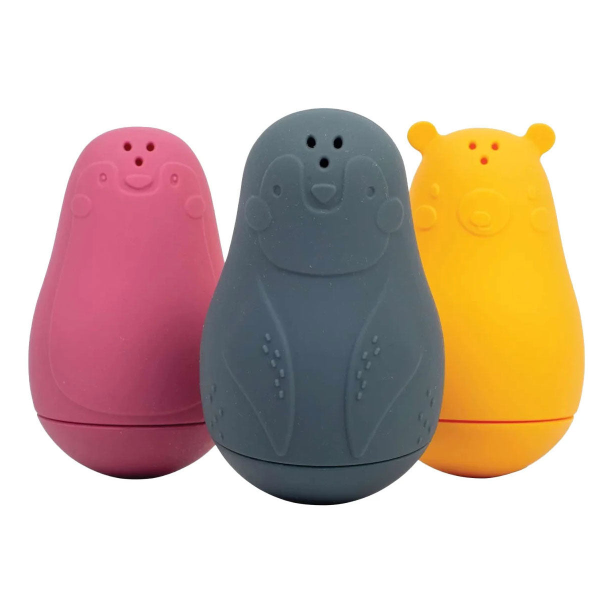 Bigjigs - Bigjigs siliconen badvriendjes - 3st.