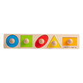 Bigjigs houten vormenpuzzel - 5st.