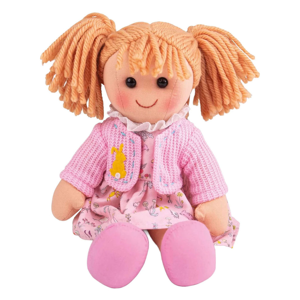 BIGJIGS - BIGJIGS babypop stoffen pop ella 30cm